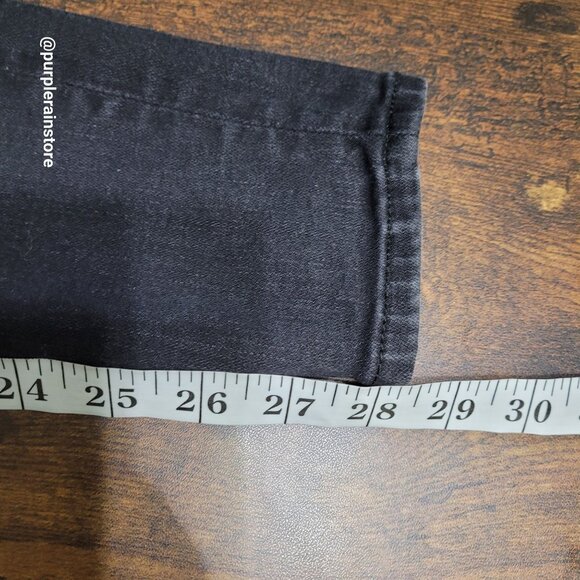 American Eagle Jeans 0 R Jegging Hi Rise Next Level Stretch Black Wash Denim - Picture 11 of 13